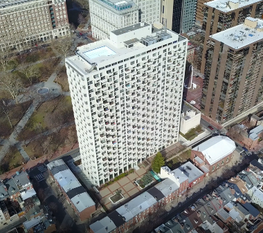 The Hopkinson House Condos for sale at 604-636 S Washington Square in Center City Philadelphia