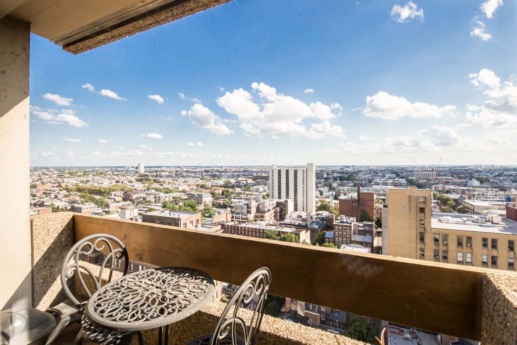 1326 Spruce St. Balcony View