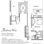 415 S. 19th St Apartment A Floorplan