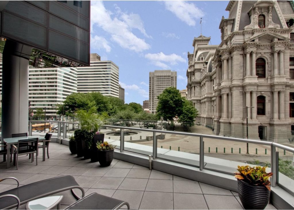 Ritz Carlton Balcony Philadelphia Condos