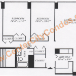 Dorchester 3 Bedroom 2 Bathroom Floorplan