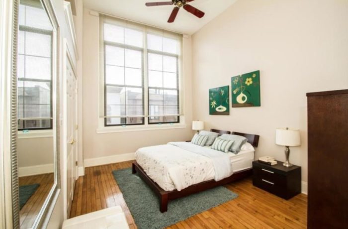 School House Condos Bedroom