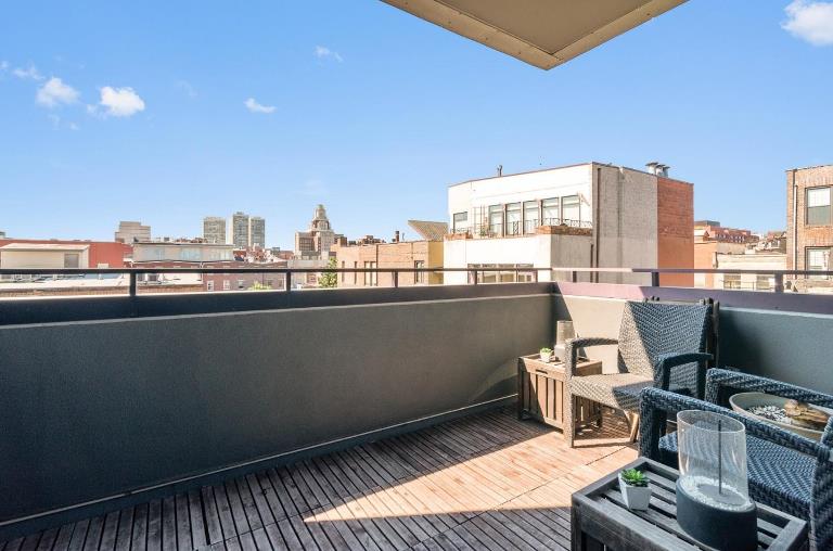 108 Arch Street Balcony View