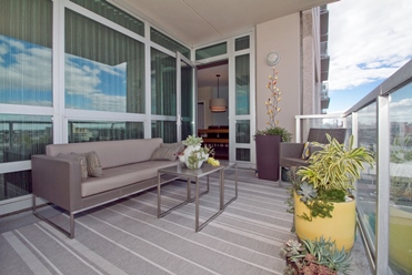 Furnished Balcony at Waterfront Square