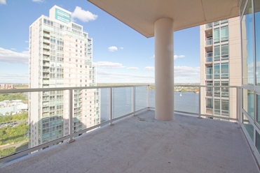 Balcony at The Reef Building at Waterfront Square Unfurnished