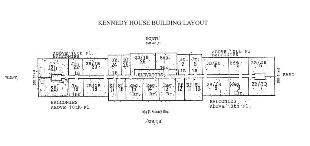 Kennedy House Building Layout