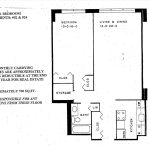 Kennedy House Junior One Bedroom Floorplan