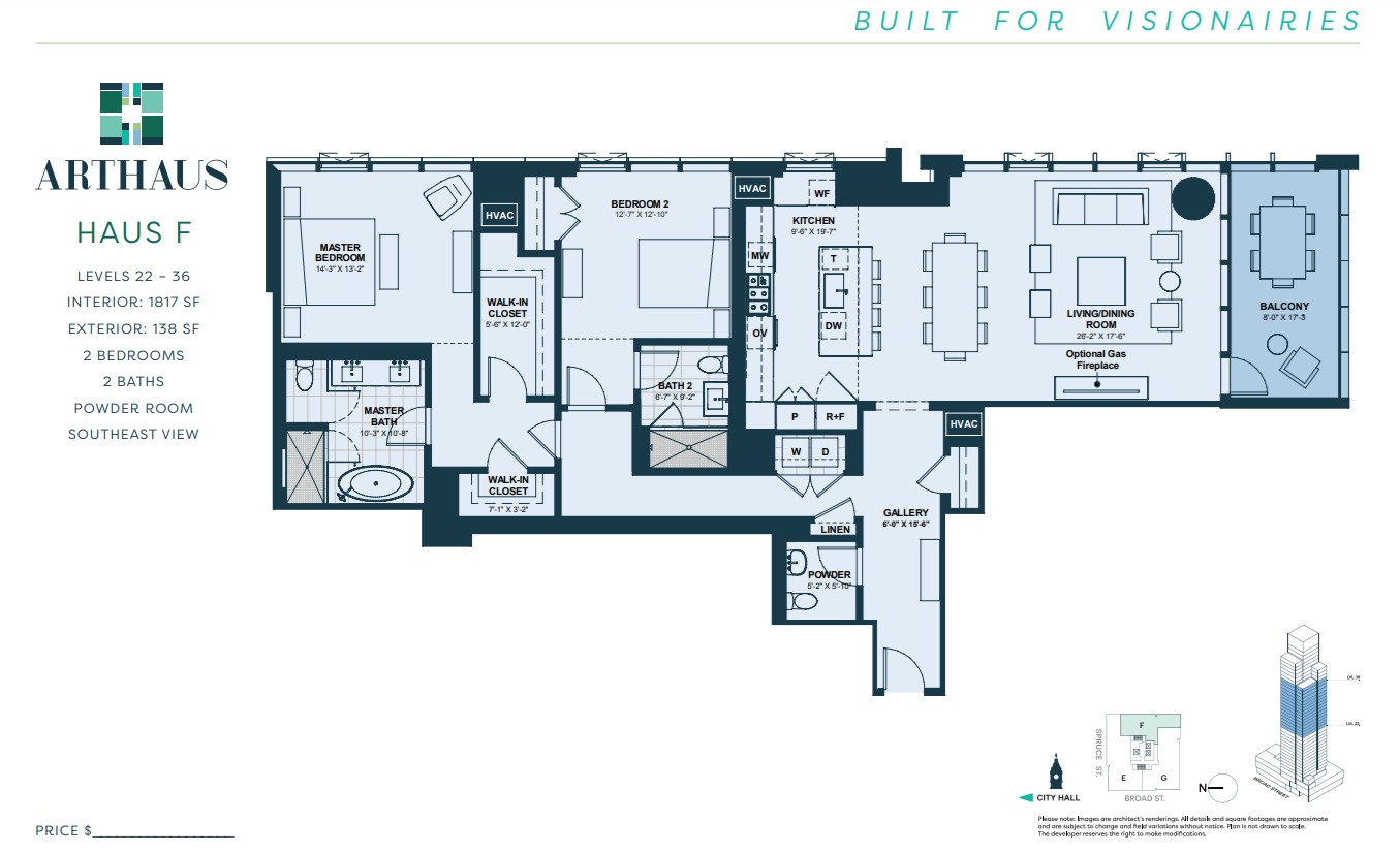 HausFFloorplan22nd-36thFloors
