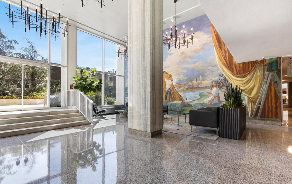 Hopkinson House Lobby Seating Area