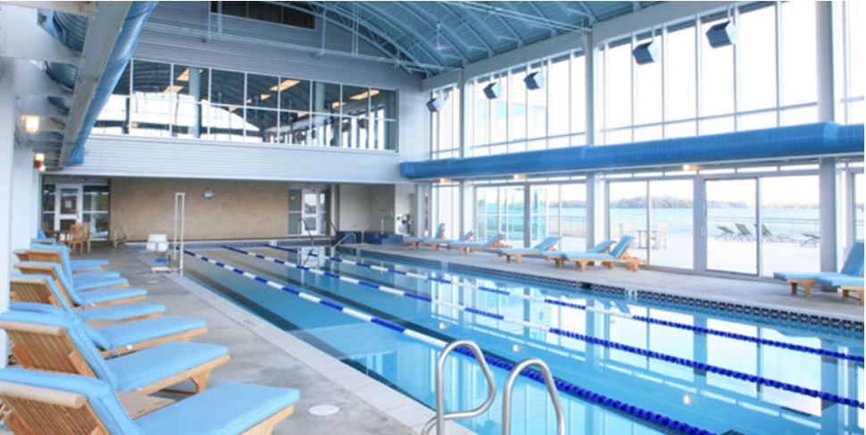The Pool at Waterfront Square Condominiums 