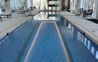 The Pool at The Arthaus Condominiums at 301 S. Broad Street in Center City Philadelphia