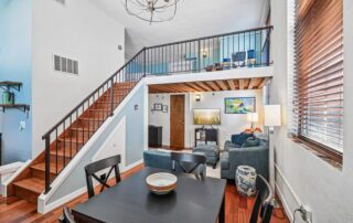Hawthorne Lofts Condo Living Room