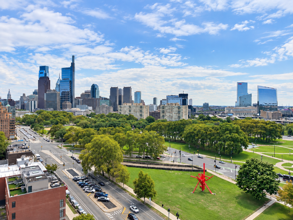 Philly Skyline Views from Art Museum Area Condos 